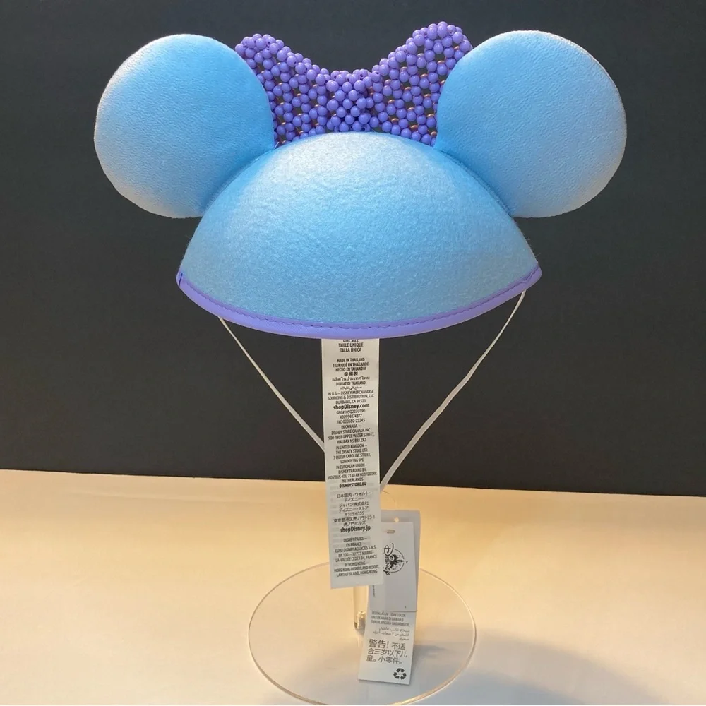 Disney Parks Beaded Minnie Mouse Ears Hat - Picture 3 of 10